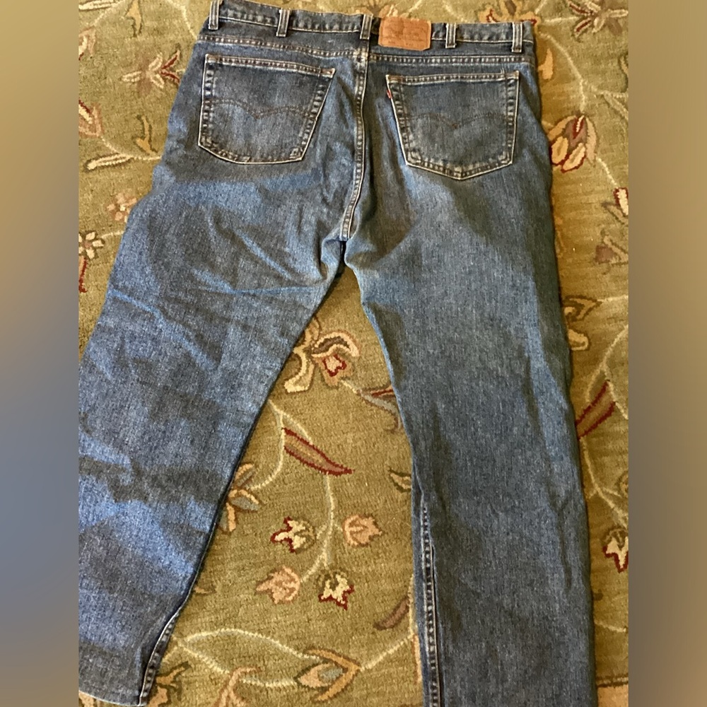 EVC 👖Levi’s 505 Jeans VINTAGE  Mom Wedge ⚠️SHORTENED